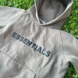 Essentials Fear of God Hoodie Taupe
